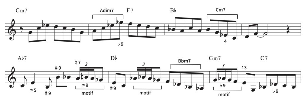 Charlie Parker Improvisation Analysis：Confirmation Solo、Bebop Motifs 與 Chromatic Language